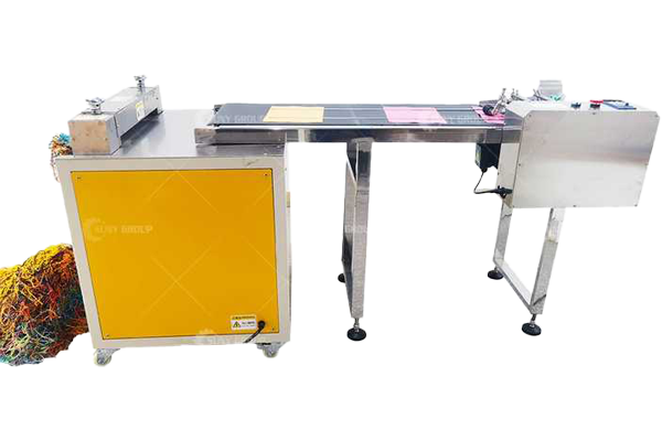industrial crinkle cut paper shredder