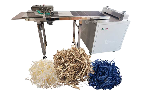 industrial crinkle cut paper shredder