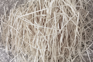 paper After shredding