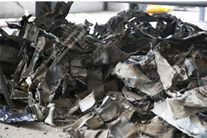 Scrap Car Shell After shredding
