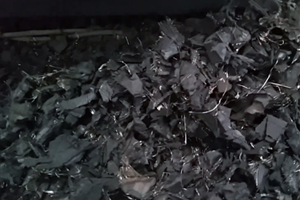 Scrap Tire After shredding