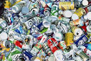 Waste cans Before shredding