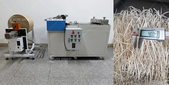 mini crinkle paper shredder