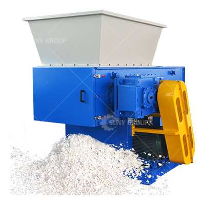 What is a single shaft shredder?