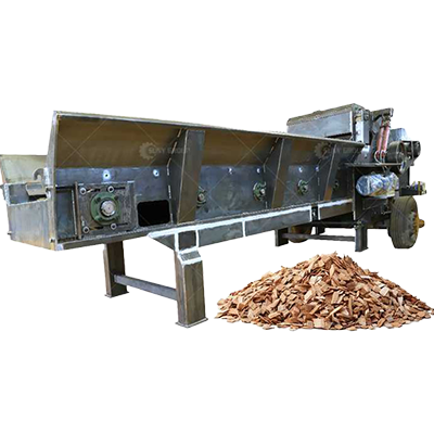 The function of wood shredder