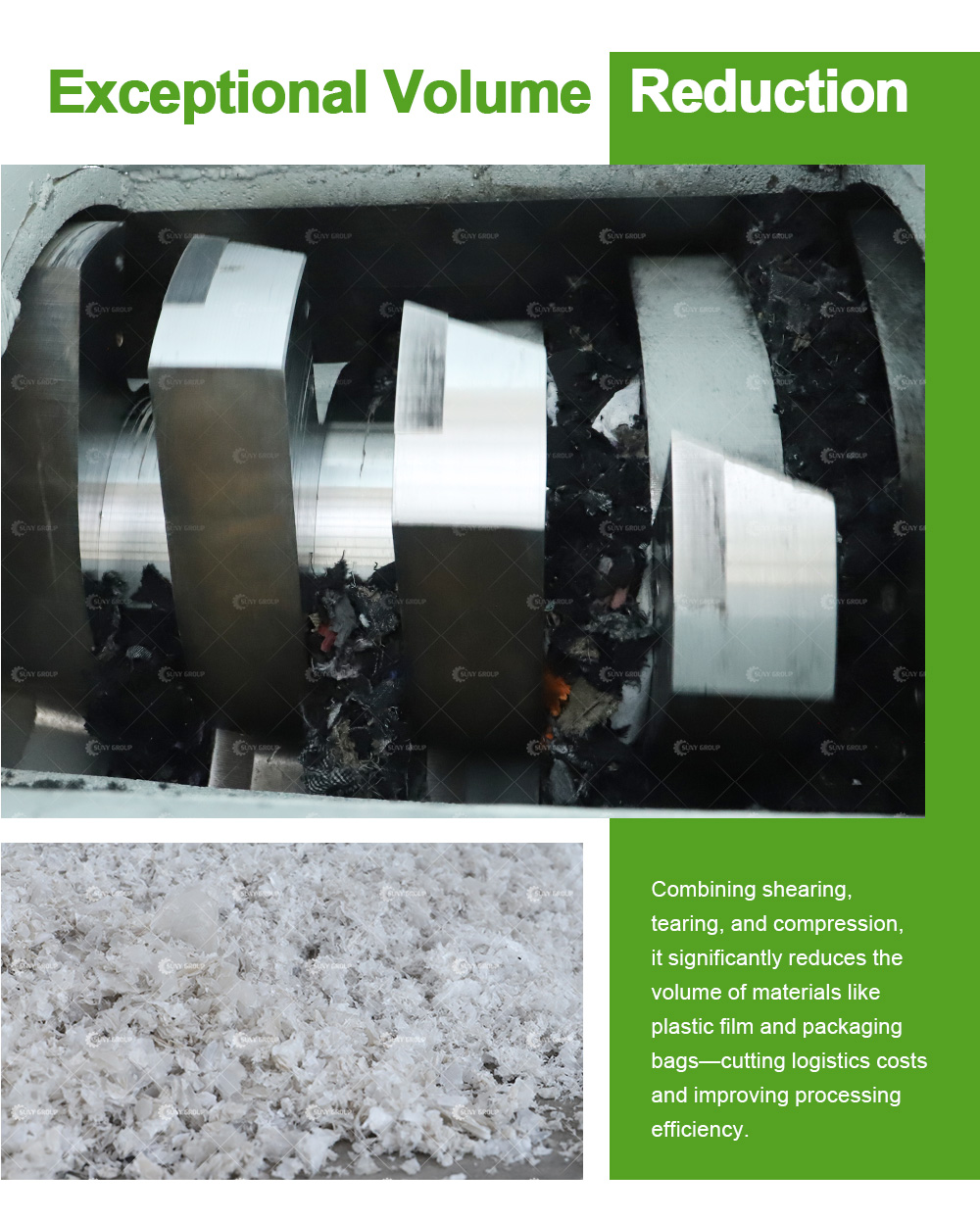 Spiral Crusher Features