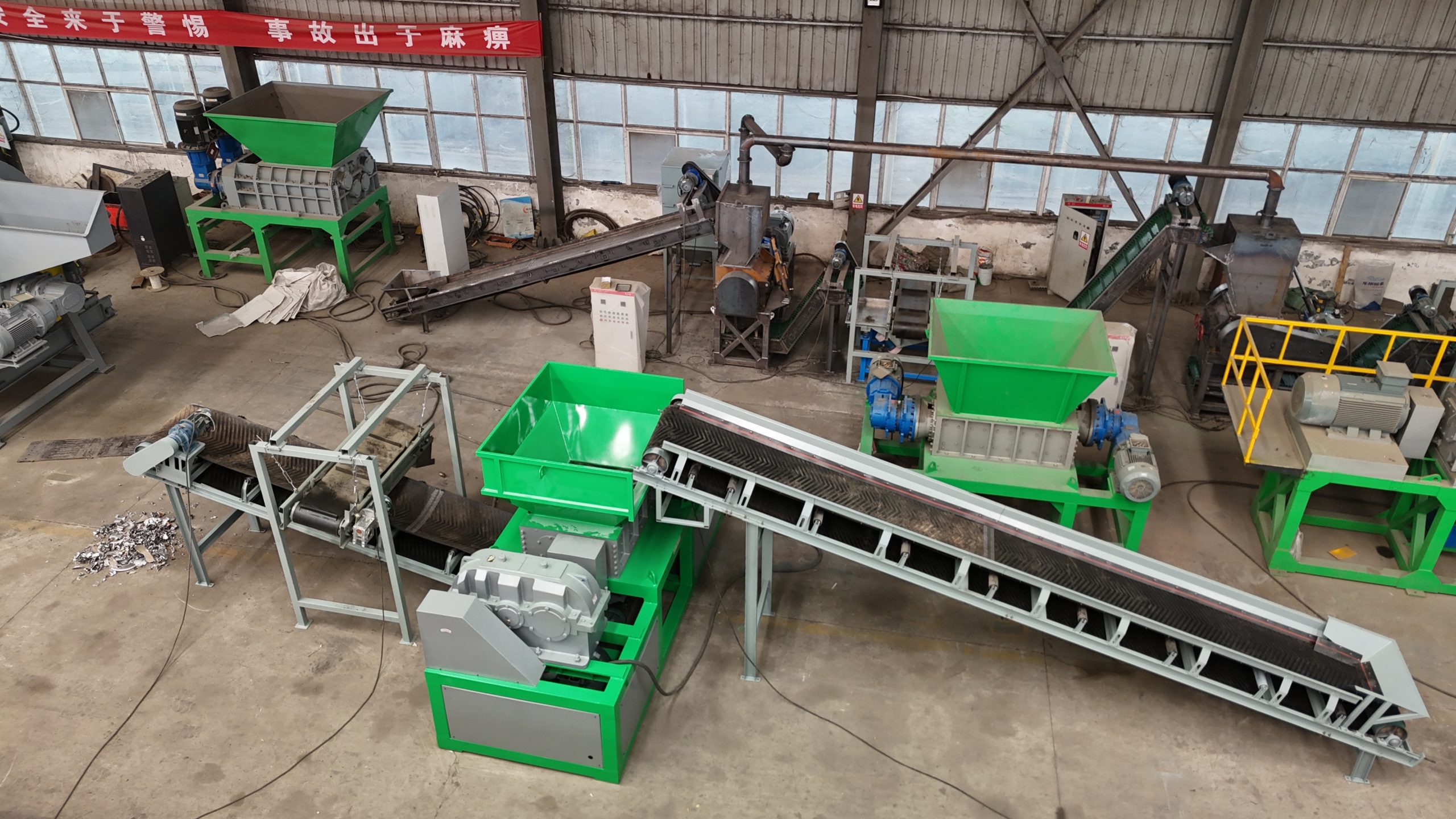 Car Bumper Shredder for Processing Plastic from End-of-Life Vehicles (ELVs)